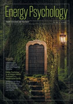 portada Energy Psychology Journal 13(1) (in English)
