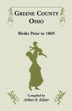 portada Greene County, Ohio, Births Prior to 1869