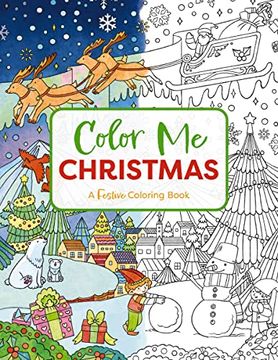 portada Color me Christmas: A Festive Adult Coloring Book (Color me Coloring Books) (en Inglés)