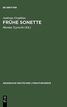portada Frühe Sonette (in German)