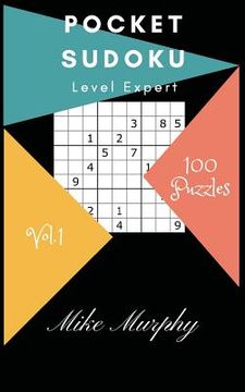 portada Pocket Sudoku: Level Expert 100 Puzzles (en Inglés)