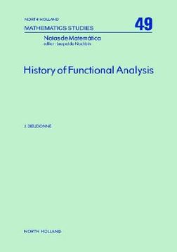 portada history of functional analysis (en Inglés)