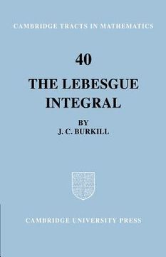 portada The Lebesgue Integral Paperback (Cambridge Tracts in Mathematics) (en Inglés)