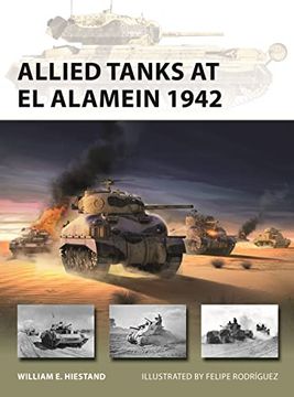 portada Allied Tanks at el Alamein 1942 (New Vanguard, 321) (en Inglés)
