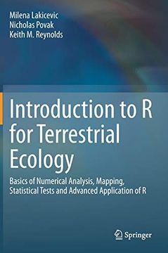 portada Introduction to r for Terrestrial Ecology: Basics of Numerical Analysis, Mapping, Statistical Tests and Advanced Application of r (en Inglés)