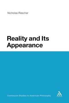 portada reality and its appearance (en Inglés)