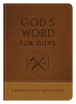 portada God's Word for Guys: 3-Minute Daily Devotions (en Inglés)