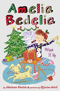 portada Amelia Bedelia Special Edition Holiday Chapter Book #1: Amelia Bedelia Wraps it up (en Inglés)
