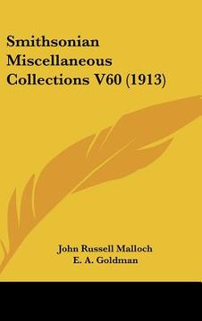 portada smithsonian miscellaneous collections v60 (1913) (in English)