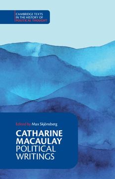 portada Catharine Macaulay: Political Writings (Cambridge Texts in the History of Political Thought) 