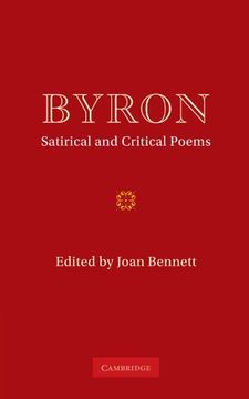 portada Byron: Satirical and Critical Poems (en Inglés)
