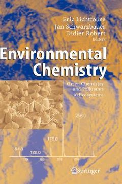 portada environmental chemistry: green chemistry and pollutants in ecosystems (en Inglés)