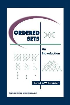 portada Ordered Sets: An Introduction (en Inglés)