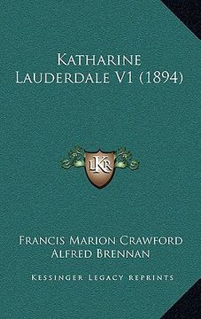 portada katharine lauderdale v1 (1894) (en Inglés)