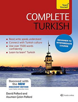 portada Complete Turkish Beginner to Intermediate Course: Learn to Read, Write, Speak and Understand a new Language (Teach Yourself) 