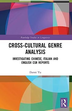 portada Cross-Cultural Genre Analysis (Routledge Studies in Linguistics) (en Inglés)