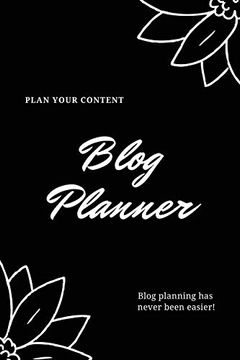 portada Blog Planner: Bloggers Design, Plan, & Create Using Content Strategy Planning, Creating Social Media Post, Blogger Gift, Journal (en Inglés)