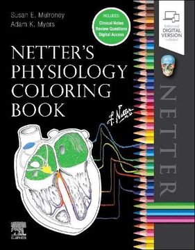 portada Netter'S Physiology Coloring Book (en Inglés)