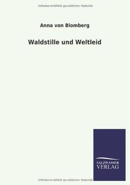 portada Waldstille Und Weltleid (German Edition)