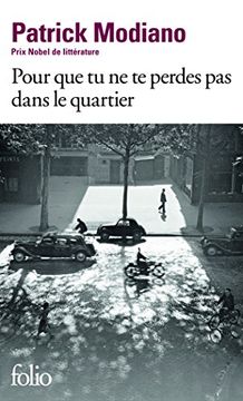 portada Pour que tu ne te perdes pas dans le quartier (Folio) (in French)