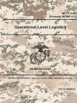 portada Operational-Level Logistics - Mctp 3-40C (Formerly Mcwp 4-12) (en Inglés)