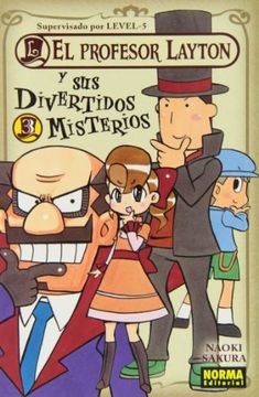 portada El Profesor Layton y sus Divertidos Misterios 03 (in Spanish)