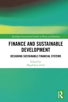 portada Finance and Sustainable Development (Routledge International Studies in Money and Banking) (en Inglés)