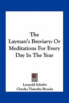 portada the layman's breviary: or meditations for every day in the year (en Inglés)