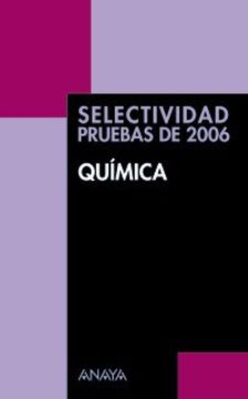 portada Quimica (Selectividad Pruebas de 2006)