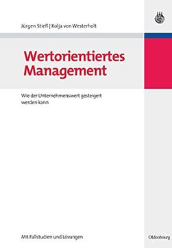 portada Wertorientiertes Management (en Alemán)
