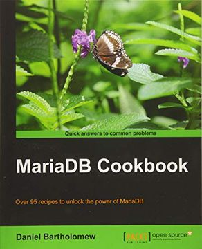 portada Mariadb Cookbook (en Inglés)