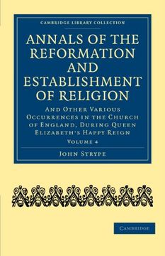 portada Annals of the Reformation and Establishment of Religion 4 Volume set in 7 Paperback Parts: Annals of the Reformation and Establishment of Religion -. And Irish History, 15Th & 16Th Centuries) 