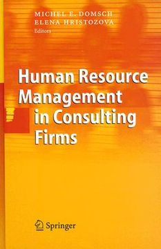 portada human resource management in consulting firms (en Inglés)
