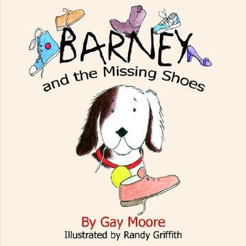 portada barney and the missing shoes (en Inglés)