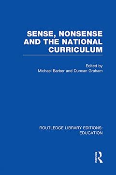portada Sense and Nonsense and the National Curriculum (in English)