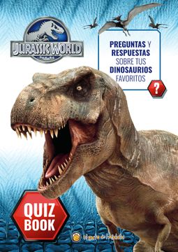 portada Quiz Book: Guia Esencial del Mundo Jurasico