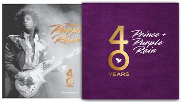 portada Prince and Purple Rain: 40 Years (in English)