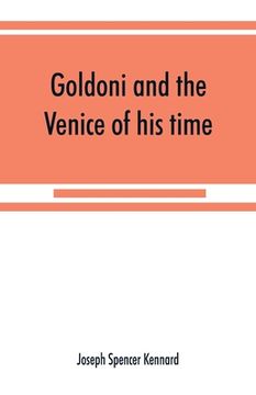 portada Goldoni and the Venice of his time (in English)