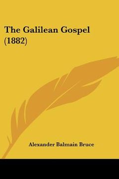 portada the galilean gospel (1882) (en Inglés)