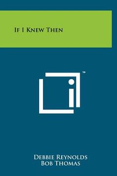 portada if i knew then (in English)