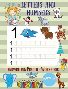 portada Letters and Numbers Handwriting Practice Workbooks (en Inglés)