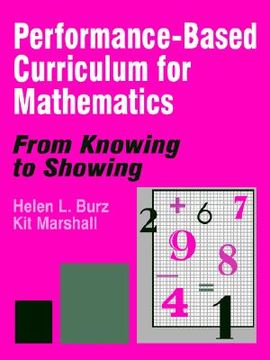 portada performance-based curriculum for mathematics: from knowing to showing