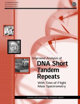 portada Improved Analysis of DNA Short Tandem Repeats With Time-of-Flight Mass Spectrometry (en Inglés)
