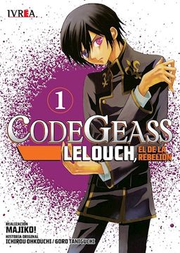 portada Code Geass Lelouch 1 el de la Rebelion