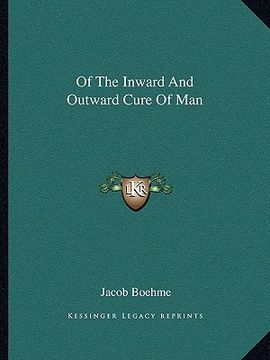 portada of the inward and outward cure of man (en Inglés)