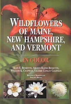 portada wildflowers of maine, new hampshire, and vermont (in English)