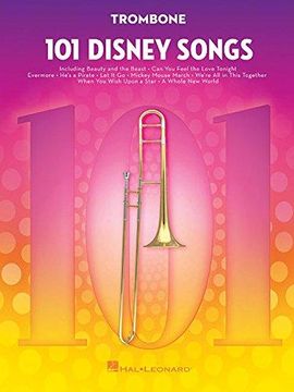 portada 101 Disney Songs: For Trombone (en Inglés)