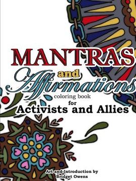 portada Mantras and Affirmations Coloring Book for Activists and Allies (en Inglés)