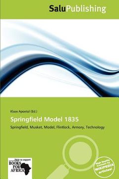 portada springfield model 1835 (en Inglés)