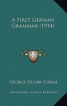 portada a first german grammar (1914) (en Inglés)